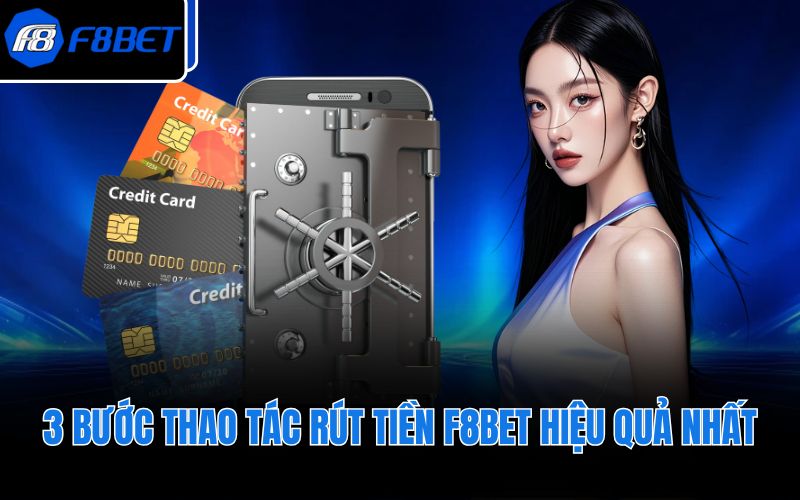 3 bước thao tác rút tiền F8BET hiệu quả nhất