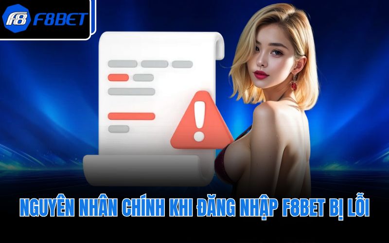 Nguyên nhân chính khi đăng nhập F8BET bị lỗi