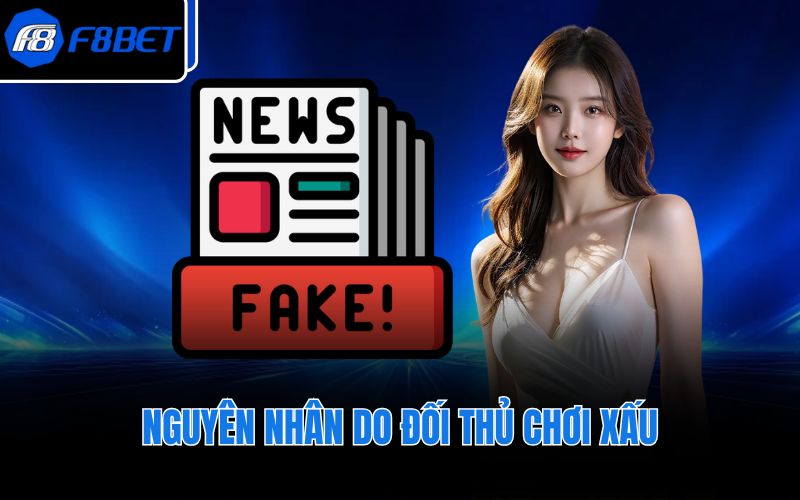 Nguyên nhân do đối thủ chơi xấu